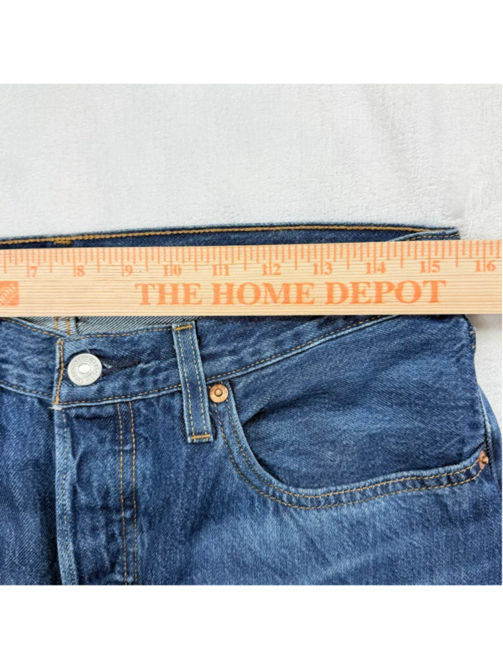 Men's Levi's Premium 501‎ 30x30 Button Fly Straight Fit Jeans